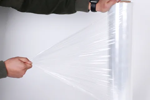 Production process of PE film