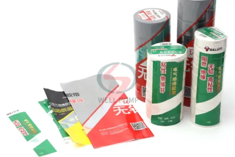 Briefly discuss the functional requirements and industry application of heat shrinkable film.