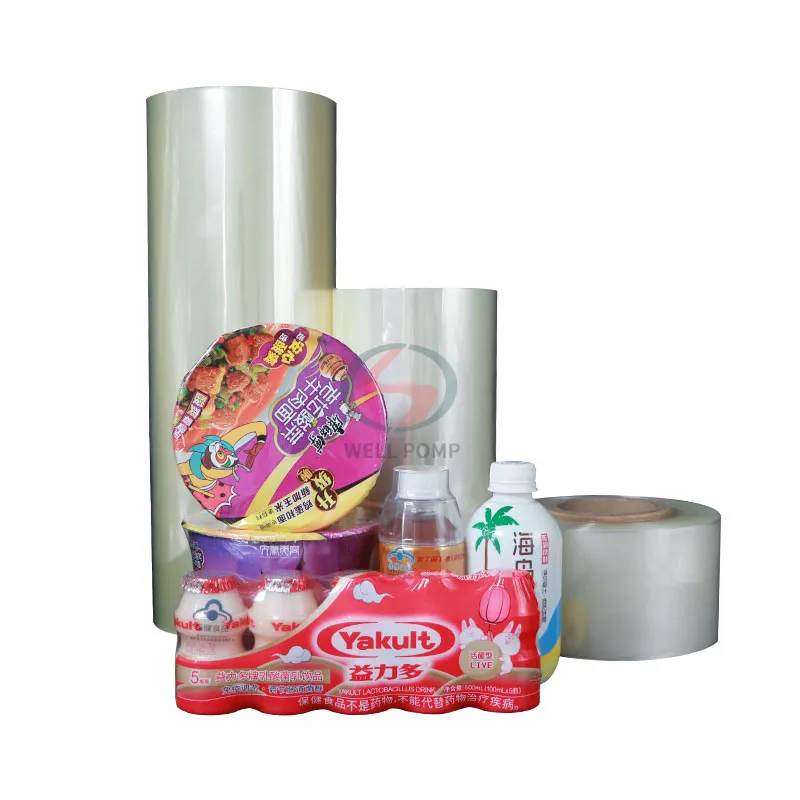 Hot Plastic PE Wrapping Packaging Polyester PE Wrap Heat Shrink Film Bottle Cap Shrink Bands