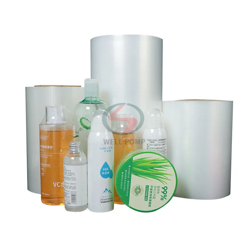 Transparent PE Shrink Film heat Shrinkage Film for Bottle packaging wrapping