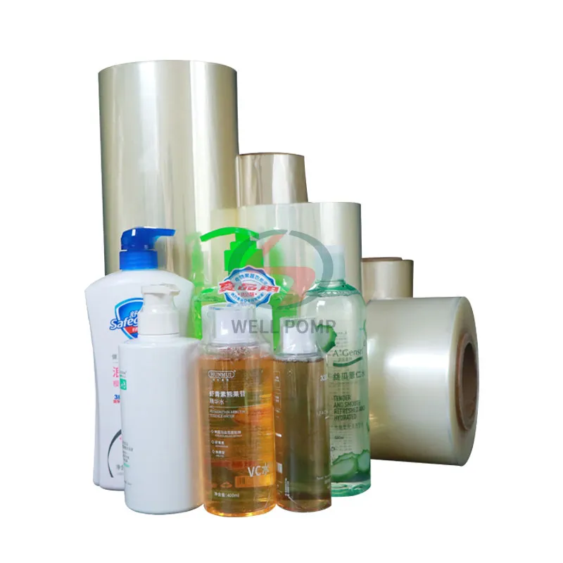 Factory Wholesale shrink wrap film rolls plastic transparent PE heat shrink shrink packaging film
