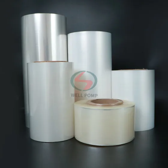 Heat shrink wrap POF clear shrink film roll film packaging for bottles