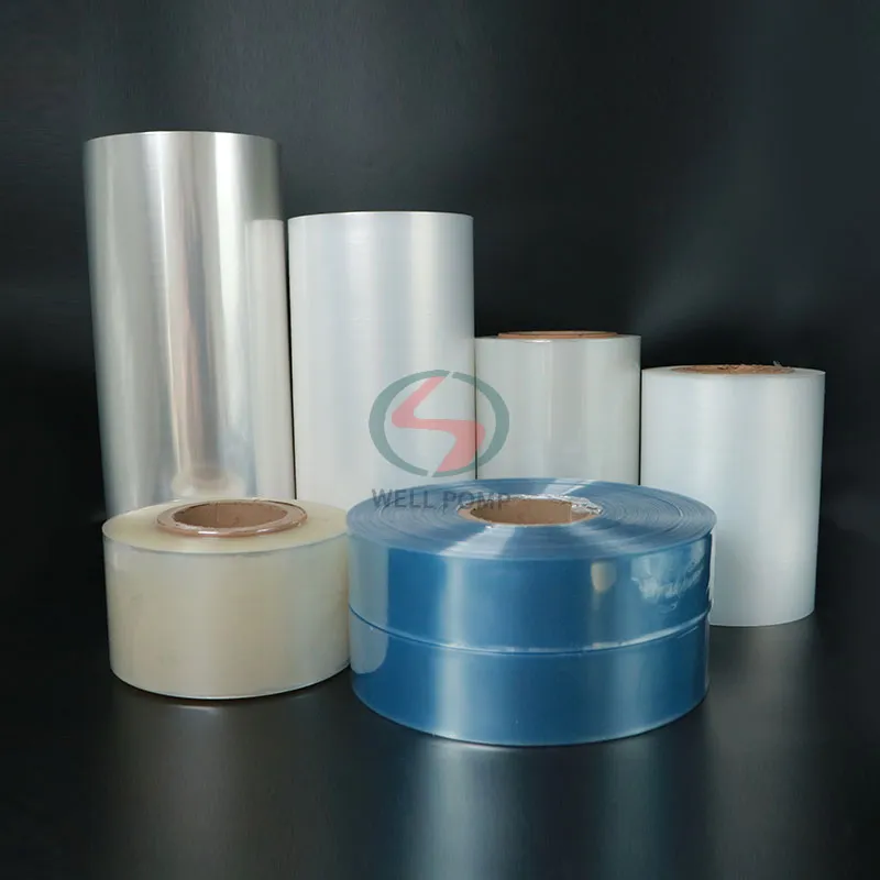 Heat shrink wrap POF clear shrink film roll film packaging for bottles
