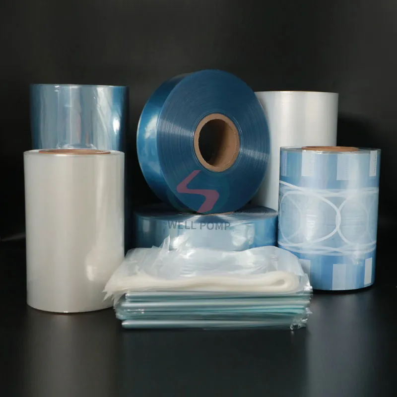 Heat shrink wrap POF clear shrink film roll film packaging for bottles