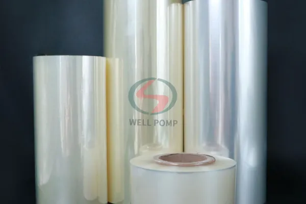 What kind of shrink film is generally used for packaging boxes
