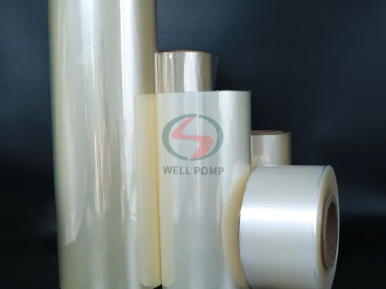 POF shrink film heat shrink wrap for plastic juice bottle
