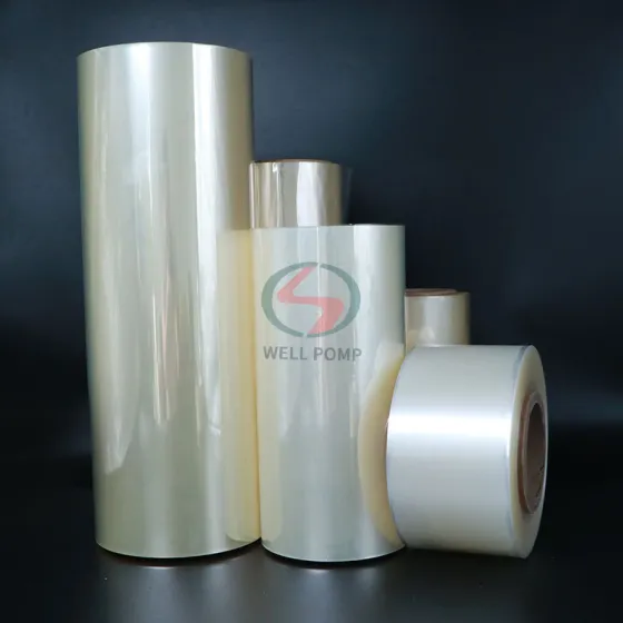 POF shrink film heat shrink wrap for plastic juice bottle