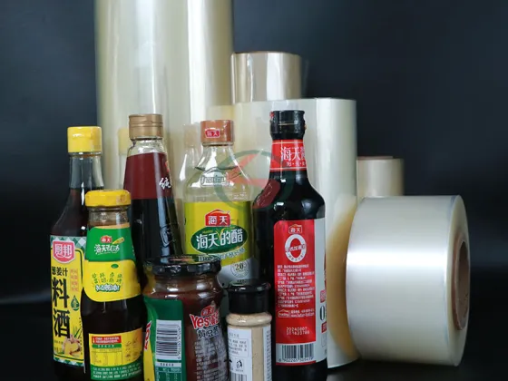 High quality pof shrink film roll film packaging water bottle labels