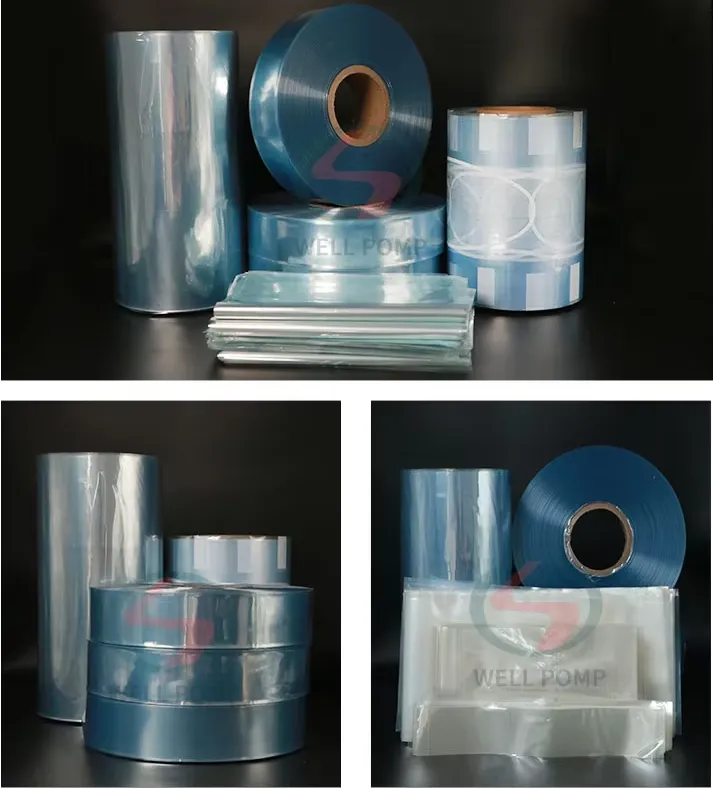 Pof shrink film plastic packaging bags for box packaging