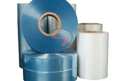 What is the role of POF shrink film punching?